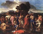 POUSSIN, Nicolas The Sacrament of Baptism af USA oil painting artist